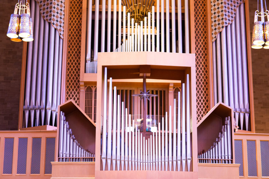 Modern organ pipes